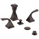 Brizo Venetian Bronze 4-Hole Bidet Faucet with Vacuum Breaker 