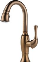 Single Handle Lever Handle Bar Faucet in Brilliance Brushed Bronze