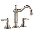 Brizo Brushed Nickel Two Handle Widespread Bathroom Sink Faucet 