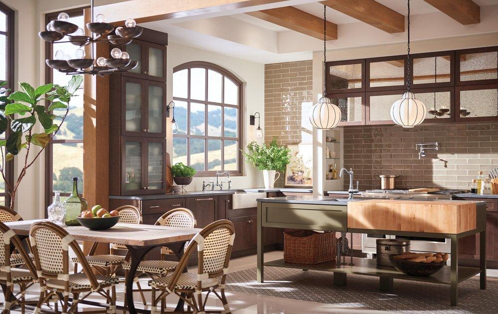 Brizo Chrome Two Handle Lever Handle Pot Filler 