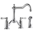 Brizo Chrome Two Handle Bridge Kitchen Faucet 