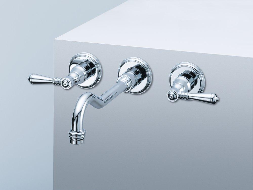Brizo Chrome Two Handle Bathroom Sink Faucet 