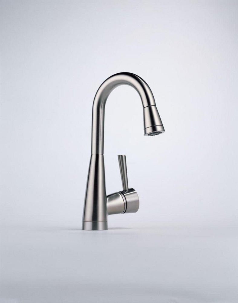 Brizo Stainless Single Handle Lever Handle Bar Faucet 