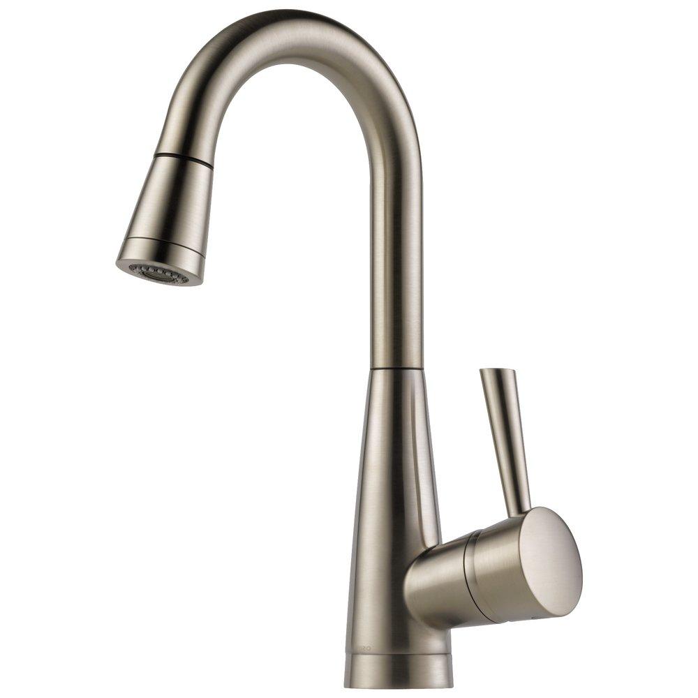 Brizo Stainless Single Handle Lever Handle Bar Faucet 