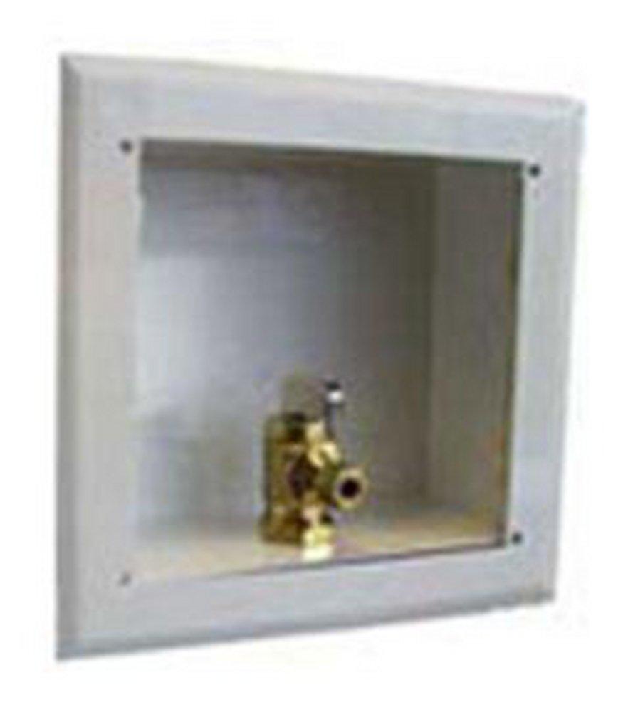 LSP Products Group White 5-5/8 in x 5-1/8 in x 2-1/2 in Ice Maker Supply Box 