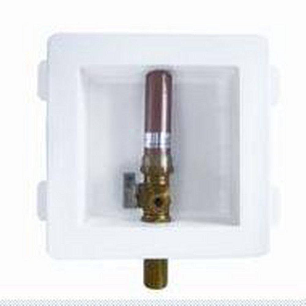 LSP Products Group White 5-3/16 in x 5-3/16 in x 2-1/2 in Ice Maker Supply Box 