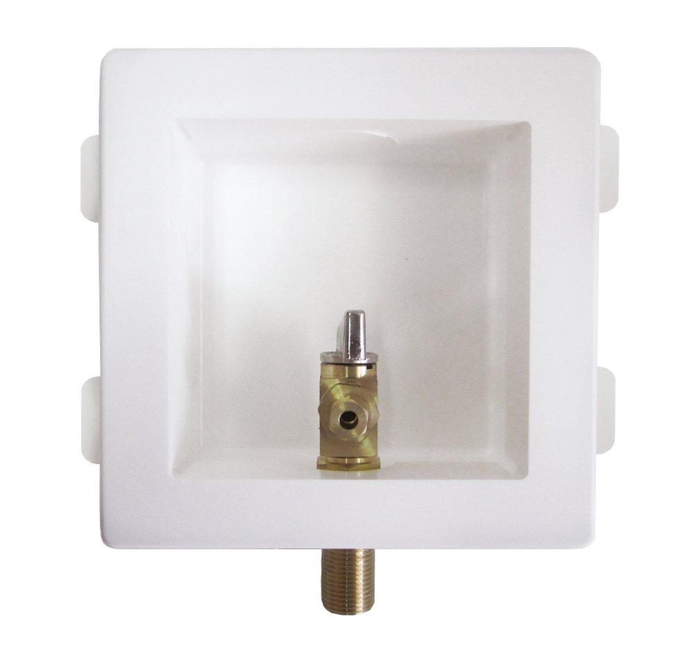 LSP Products Group White 5-3/16 in x 5-3/16 in x 2-1/2 in Ice Maker Supply Box 