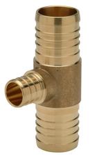 Zurn PEX Barbed Brass Reducing Tee 