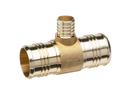 Zurn PEX Barbed Brass Reducing Tee 
