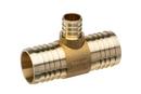 Zurn PEX Barbed Brass Reducing Tee 