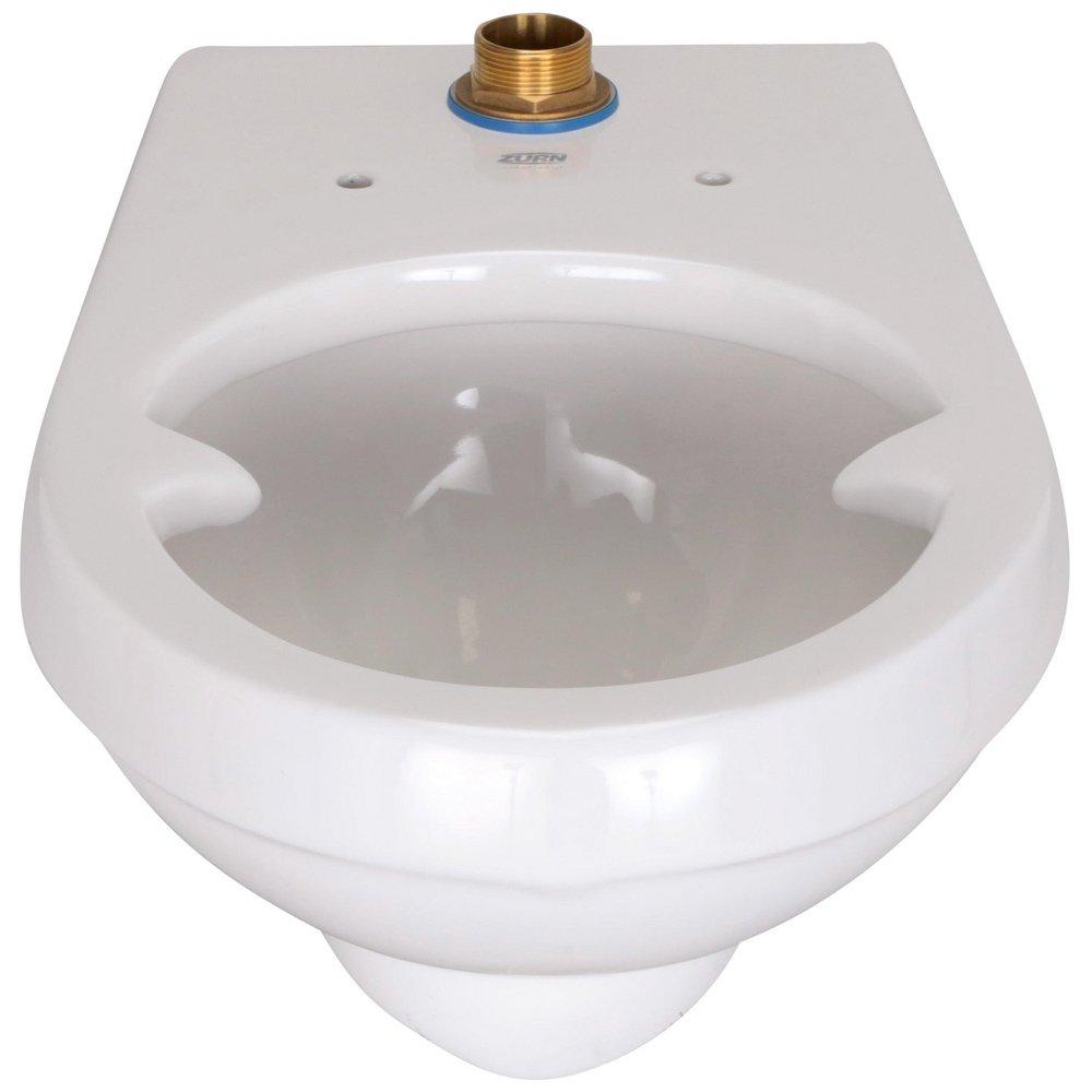 Zurn White Elongated Toilet Bowl 