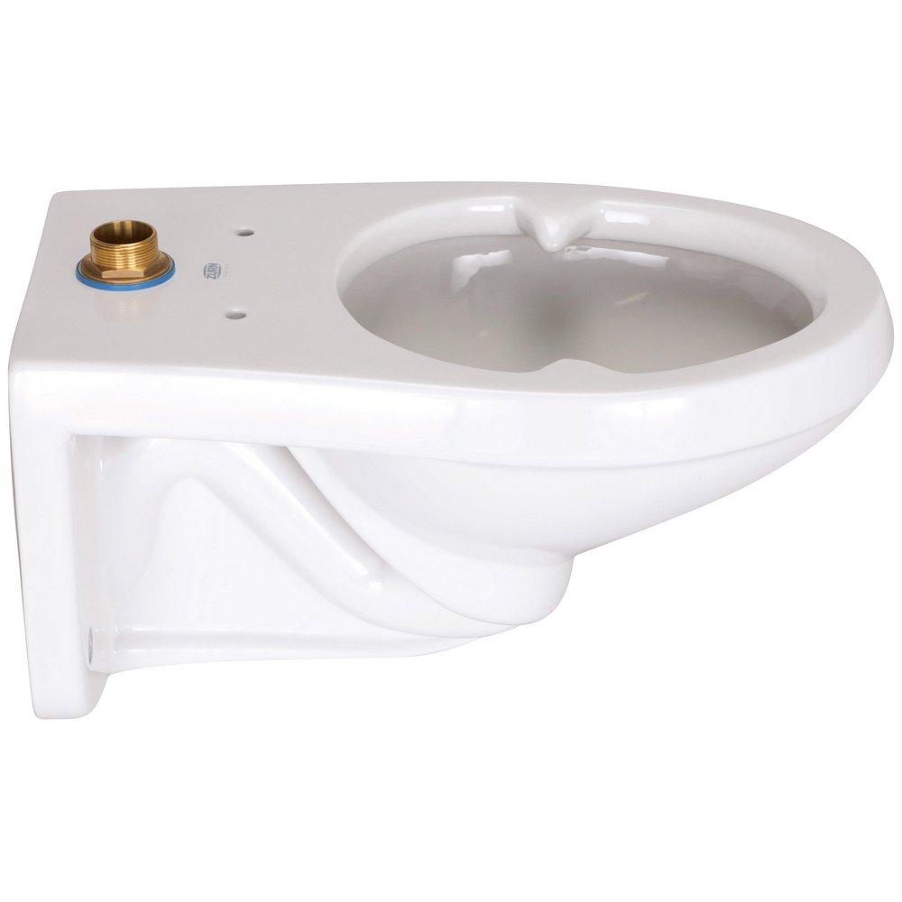 Zurn White Elongated Toilet Bowl 