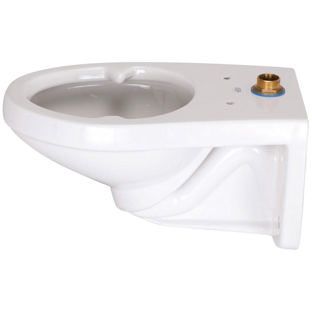 Zurn White Elongated Toilet Bowl 