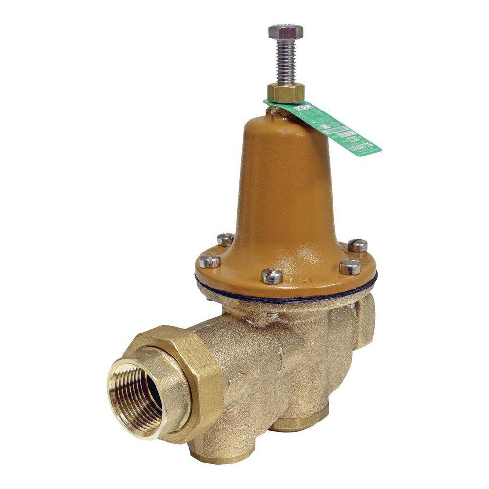 Watts 300 psi Cast Copper Silicon Alloy Union FNPT x FNPT Pressure Reducing Valve 