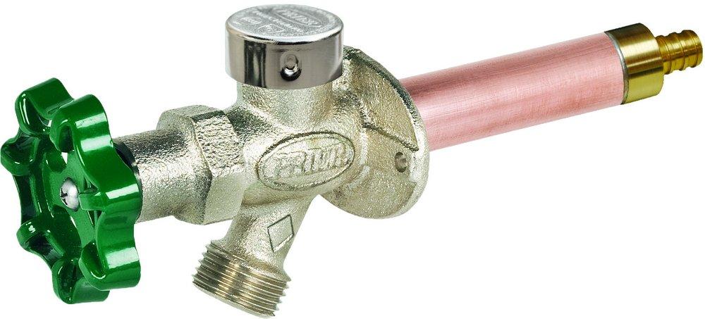 PRIER Products Satin Nickel Plated Anti-siphon and Frost-proof Brass 1/2 in. Sillcock 