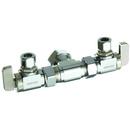 dahl Valve Polished Chrome FIPT x OD Compression x OD Compression Dual Supply Stop Valve in Polished Chrome 