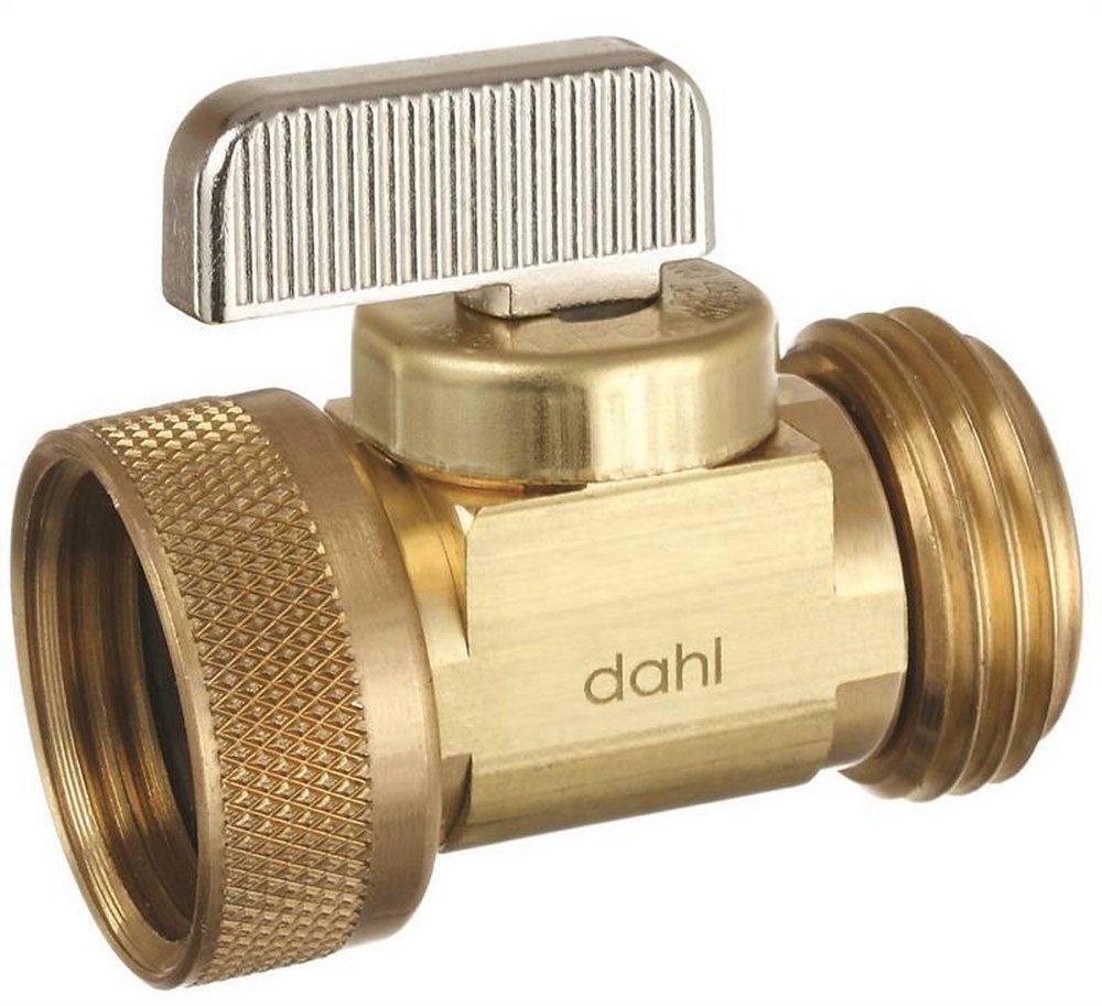 dahl Valve Rough Brass MGHT x FGHT Boiler Drain Valve 