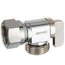 1/2 in. FIPS x MGHT Lever Angle Supply Stop Valve in Chrome Plated