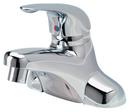 0.5 gpm Single Handle Centerset Bathroom Sink Faucet with Metal Pop-Up in Chrome Plated
