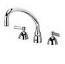 Zurn Polished Chrome Widespread Bathroom Sink Faucet 