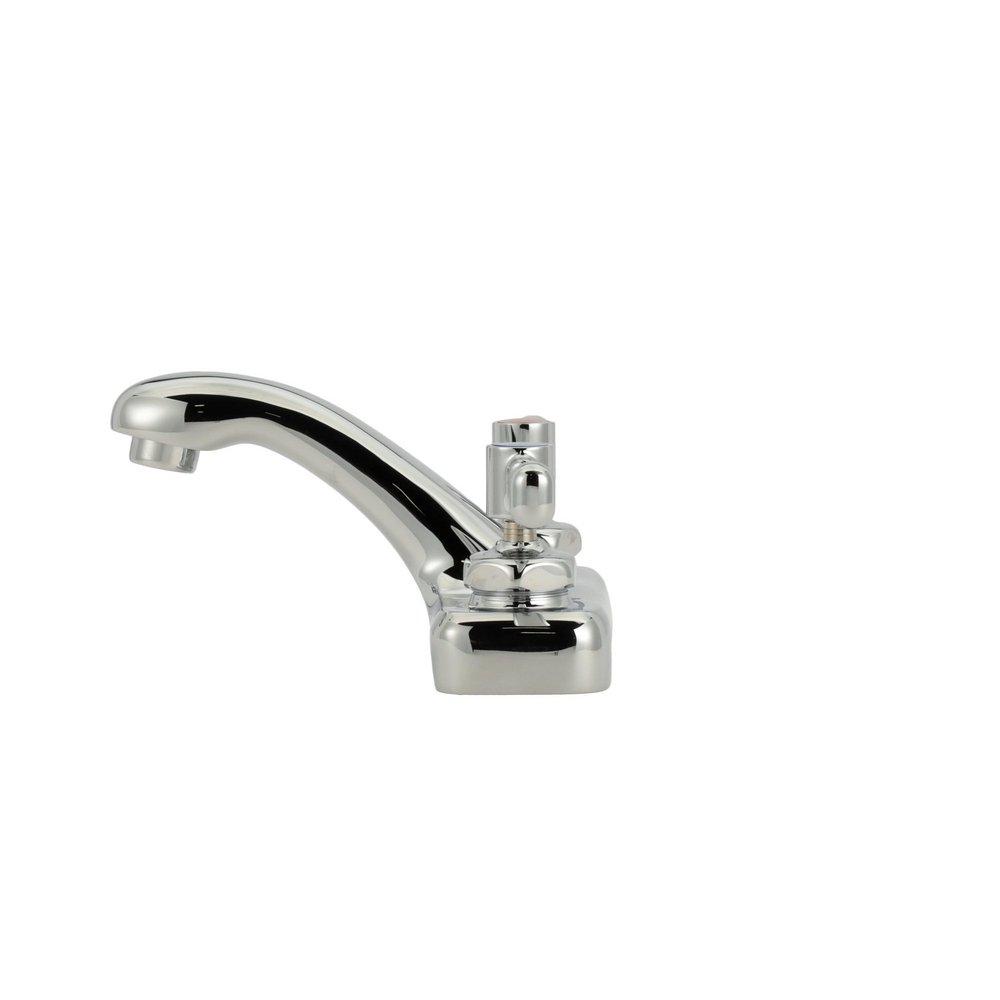 Zurn Polished Chrome Two Handle Centerset Bathroom Sink Faucet 