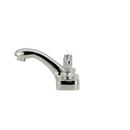 Zurn Polished Chrome Two Handle Centerset Bathroom Sink Faucet 