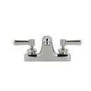 Zurn Polished Chrome Two Handle Centerset Bathroom Sink Faucet 