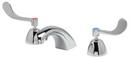 Zurn Polished Chrome Two Wristblade Handle Deck Mount Healthcare Faucet 