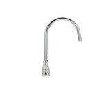 Zurn Polished Chrome Two Handle Wristblade Deck Mount Service Faucet 