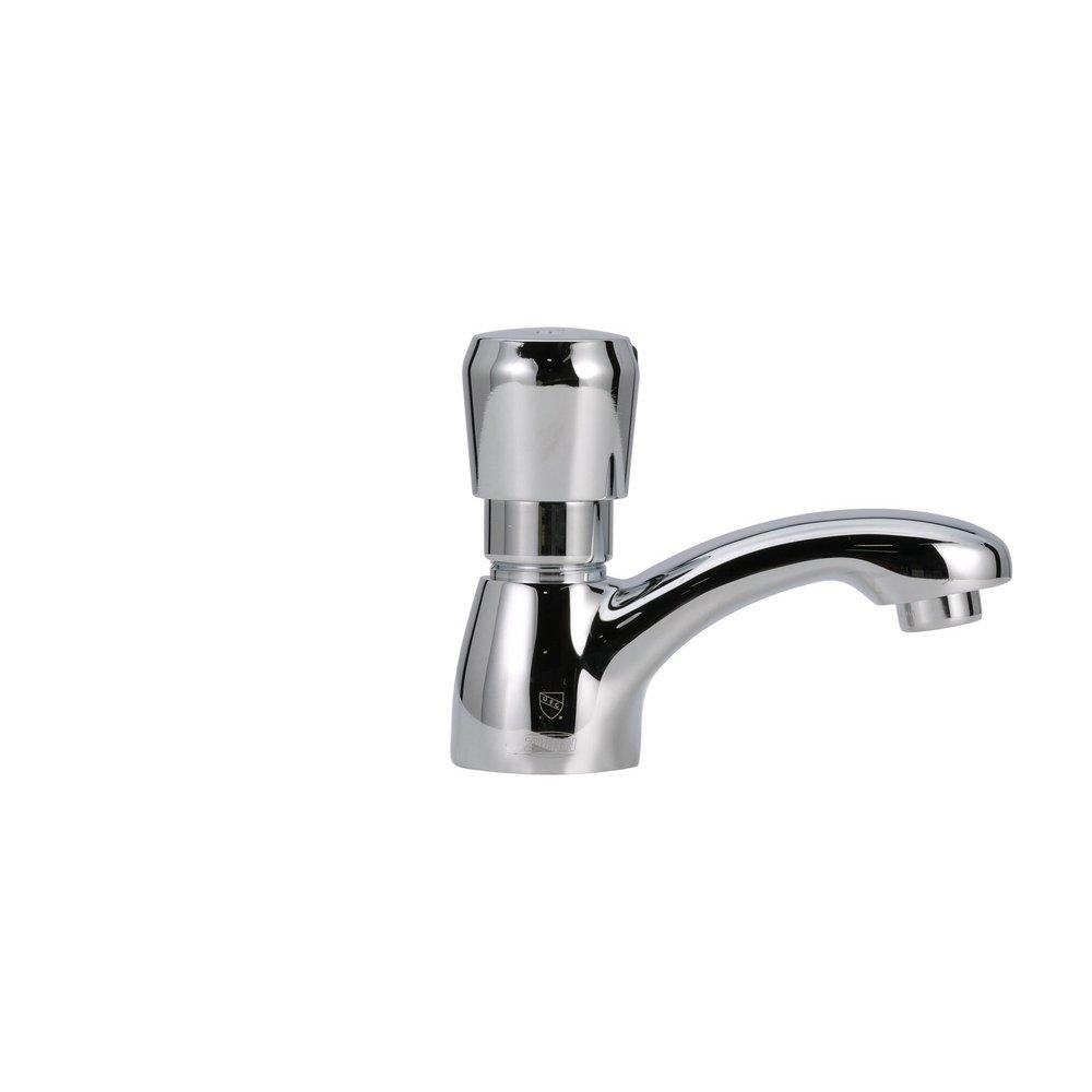 Zurn Polished Chrome Single Handle Metering Bathroom Sink Faucet 