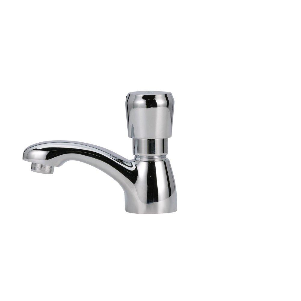 Zurn Polished Chrome Single Handle Metering Bathroom Sink Faucet 