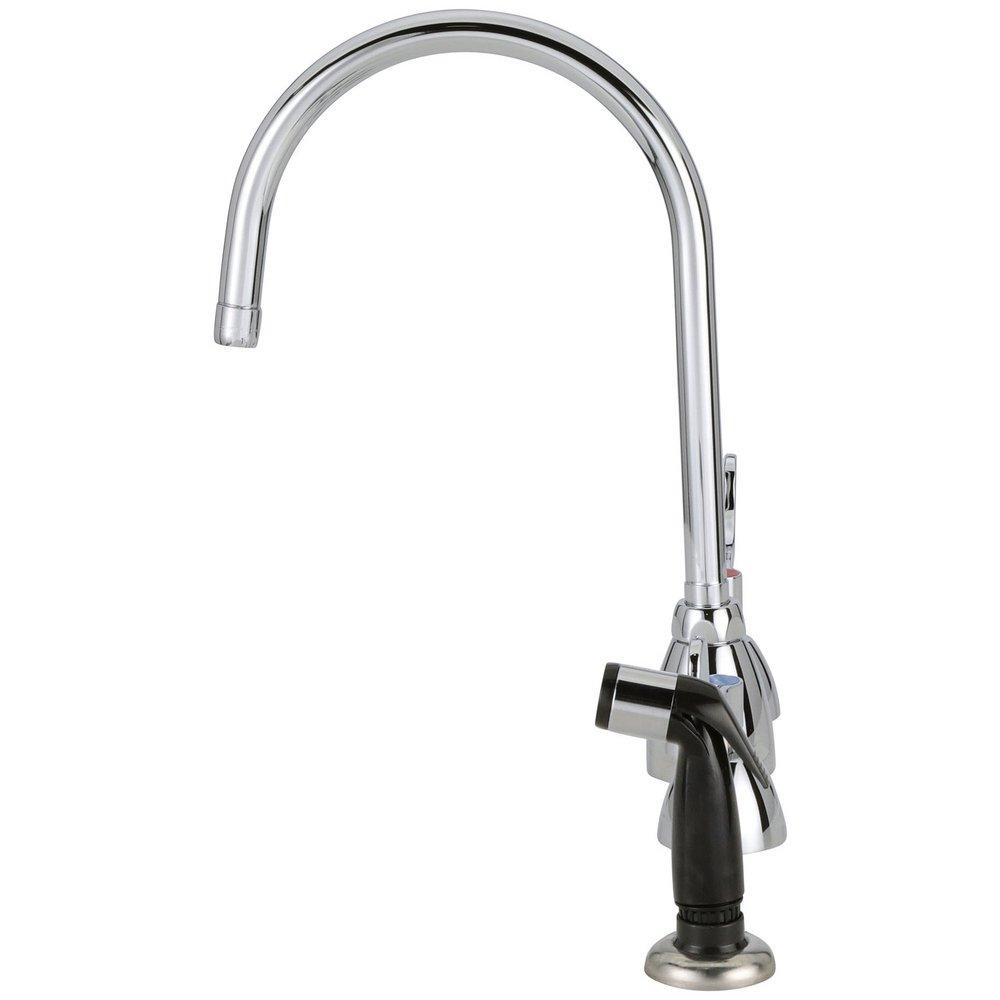 Zurn Polished Chrome Two Handle Widespread Bathroom Sink Faucet 