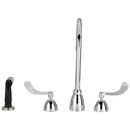 Zurn Polished Chrome Two Handle Widespread Bathroom Sink Faucet 