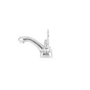 Zurn Polished Chrome Two Handle Centerset Bathroom Sink Faucet 
