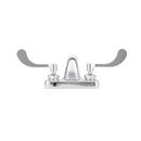 Zurn Polished Chrome Two Handle Centerset Bathroom Sink Faucet 
