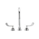 Zurn Polished Chrome Two Handle Widespread Bathroom Sink Faucet 