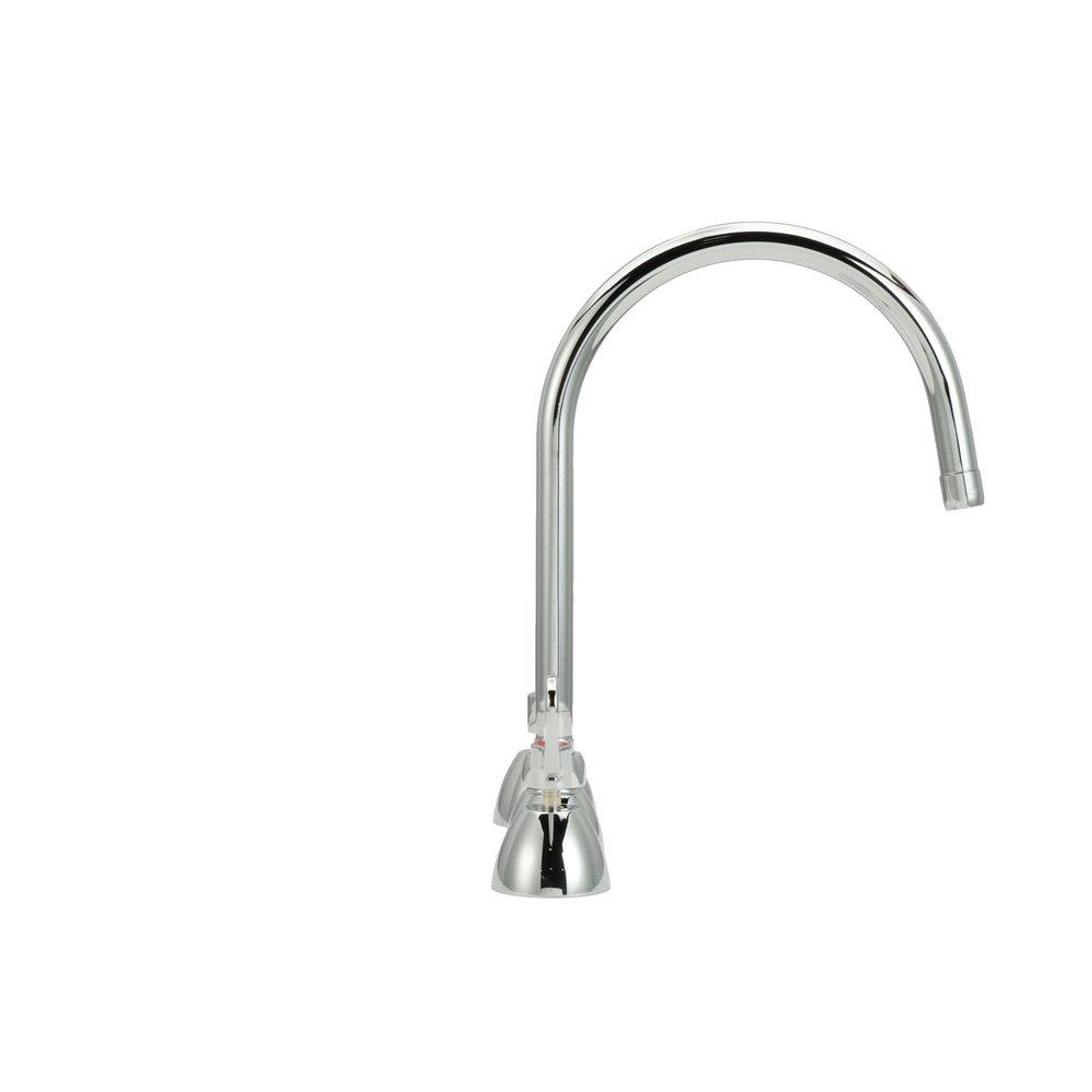 Zurn Polished Chrome Two Handle Widespread Bathroom Sink Faucet 