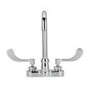 Zurn Polished Chrome Two Handle Centerset Bathroom Sink Faucet 