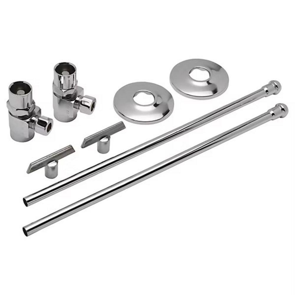 1/2 in. IPS X 3/8 in. OD Lavatory Supply Kit 