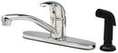Zurn Polished Chrome Single Handle Lever Deck Mount Service Faucet 