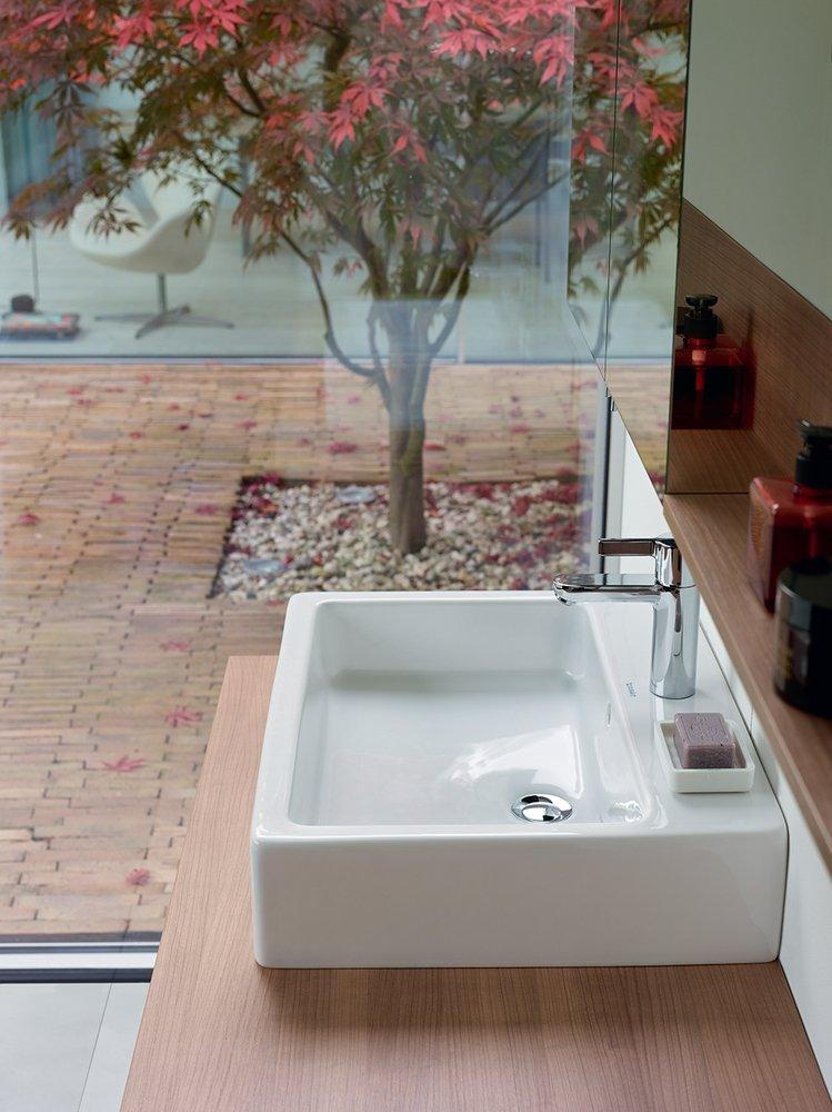 Duravit White 3-Hole Vessel Bathroom Lavatory Sink 