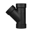 Black ABS DWV Wye 