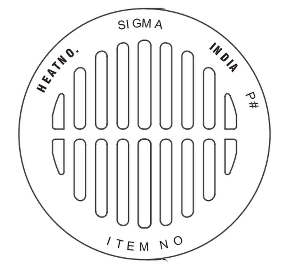 SIGMA Ductile Iron Lowcone Grate 