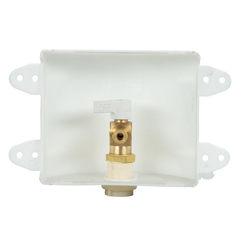 Water-Tite White 8-1/4 in x 7-15/16 in x 3-1/2 in Ice Maker Supply Box 