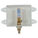 1/4-Turn Brass Installed PEX Ice Maker Supply Box with Hammer Arrestor