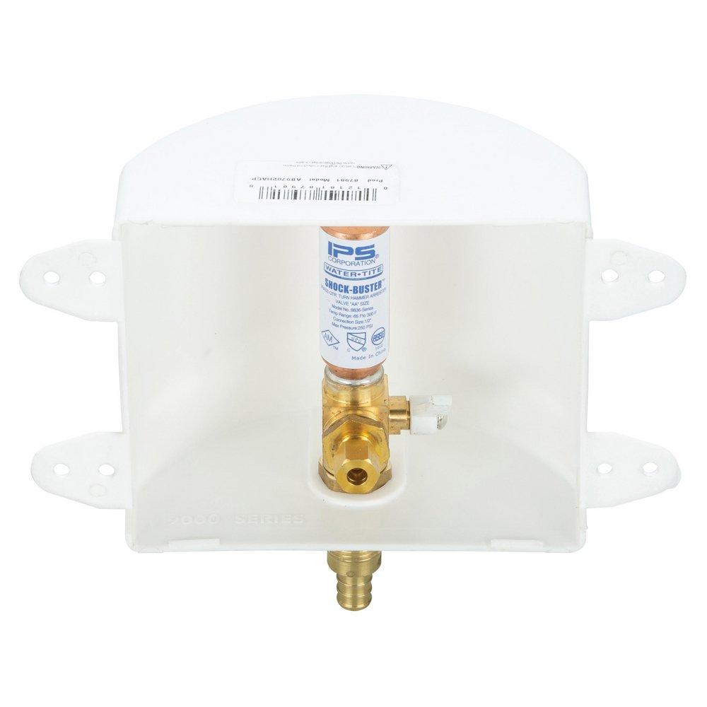 Water-Tite 8-1/4 in x 7-5/16 in x 3-1/2 in Ice Maker Supply Box 