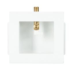 1/4-Turn Fire-Rated Plastic Lead-Free Sweat Ice Maker Supply Box