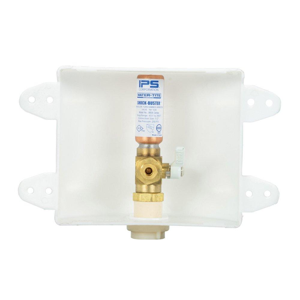 IPS Corporation 8-1/4 in x 7-5/16 in x 3-1/2 in Ice Maker Supply Box 