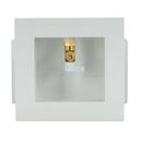 Guy Gray&trade; White 3-1/8 x 8-5/16 x 7-7/8 in. Ice Maker Outlet Box 