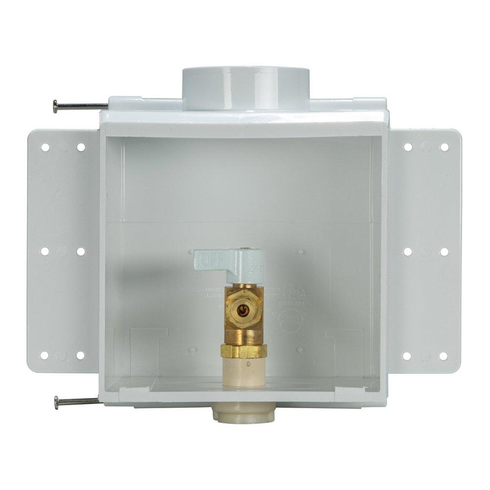 IPS Corporation White 8-5/16 in x 7-7/8 in x 3-1/8 in Ice Maker Supply Box 